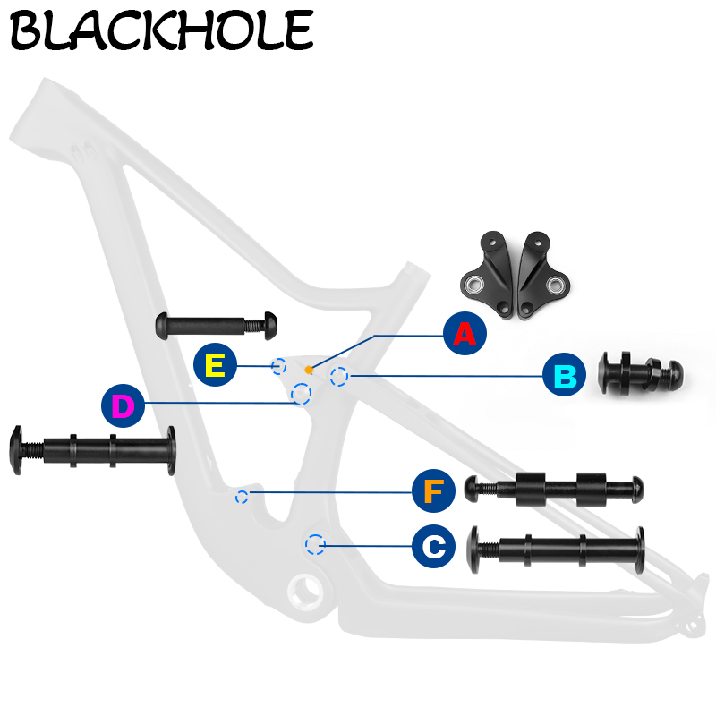 Carbon Bike Frame - BH-MTB-097 suspensão total mtb quadro parafuso