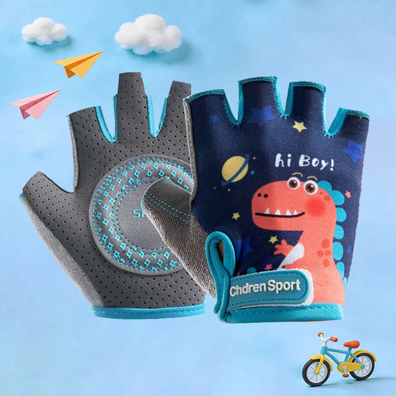 Cycling Gear Kids - Luvas de Ciclismo Infantis com Desenhos