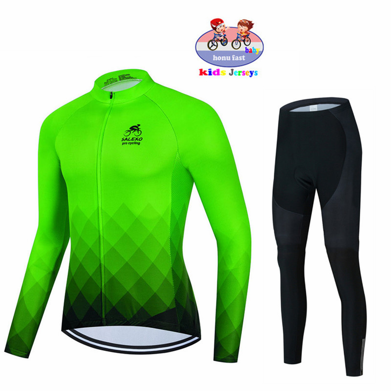 Cycling Gear Kids - 2026 primavera outono meninos respirável criança