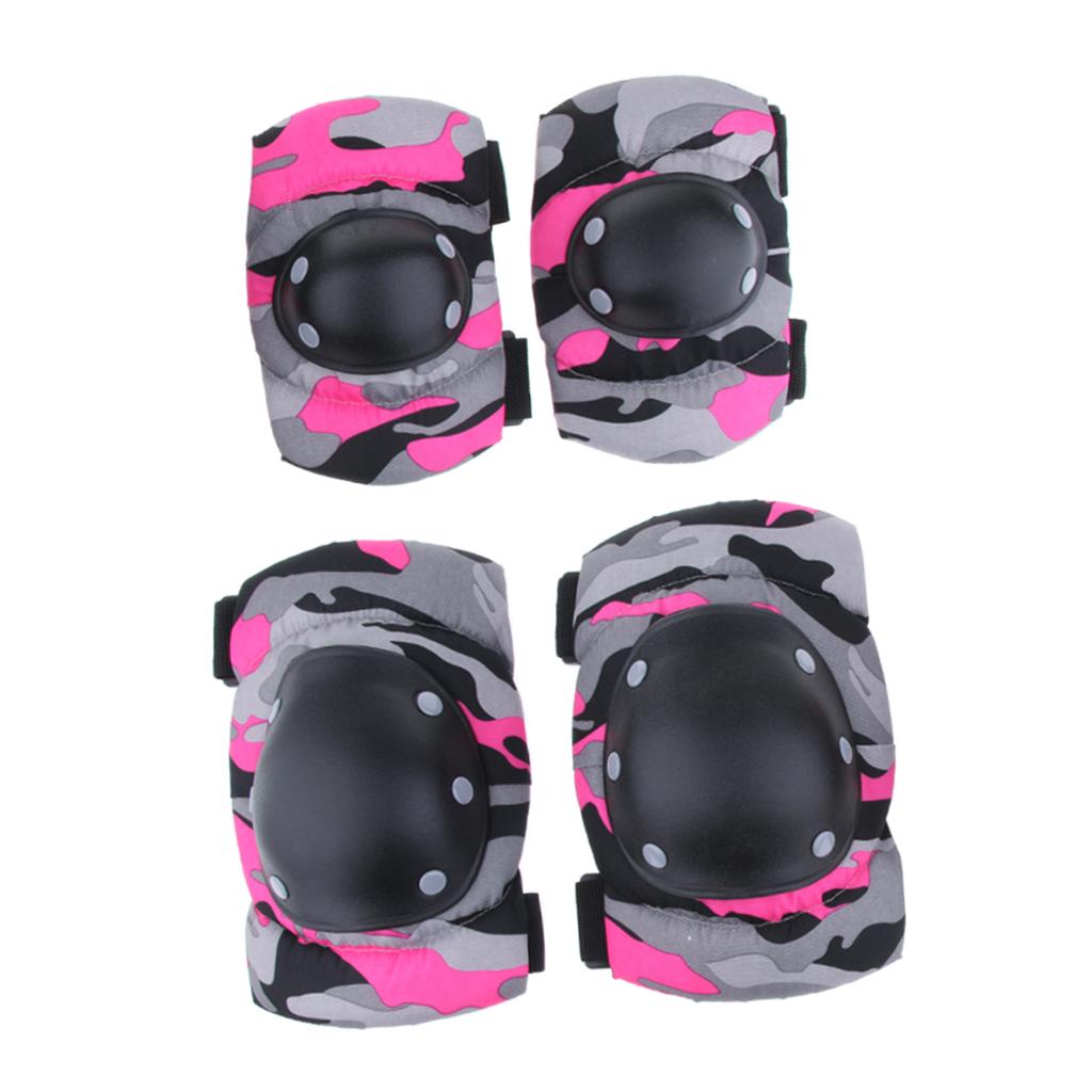 Cycling Gear Kids - Conjunto de Protetores para Joelhos, Cotovelos