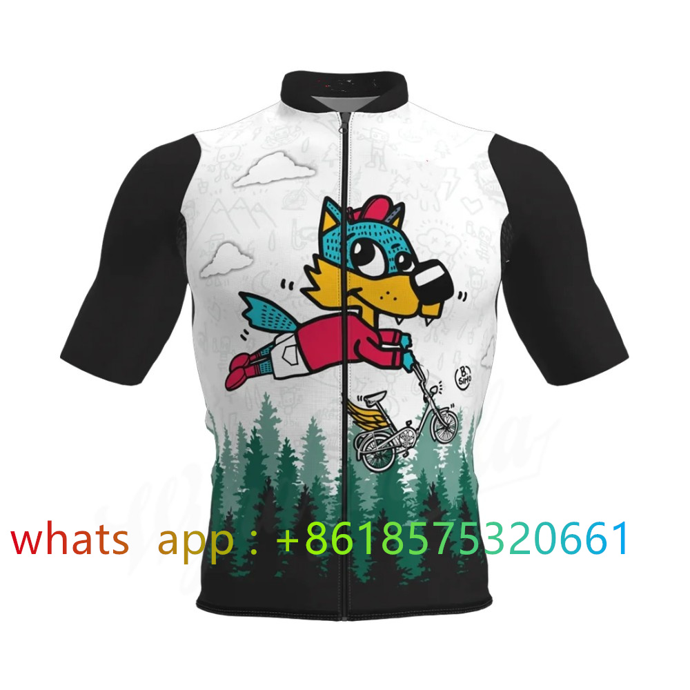 Cycling Gear Kids - Ciclismo Jersey para crianças, crianças bicicleta