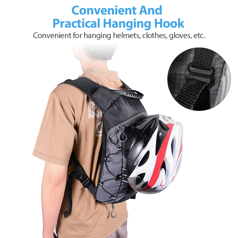 Colete de mochila de corrida c - Cycling Gear Vest avaliação e preço