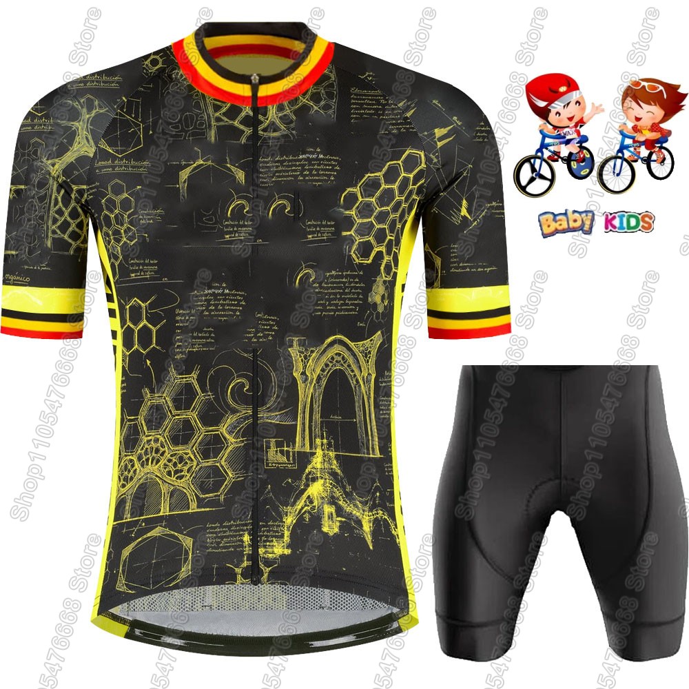 Conjunto de Camisa de Ciclismo - Cycling Gear Kids avaliação e preço