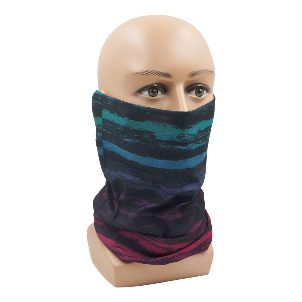 Tie-dye listras padrão lenço d - Cycling Gear Women avaliação e preço