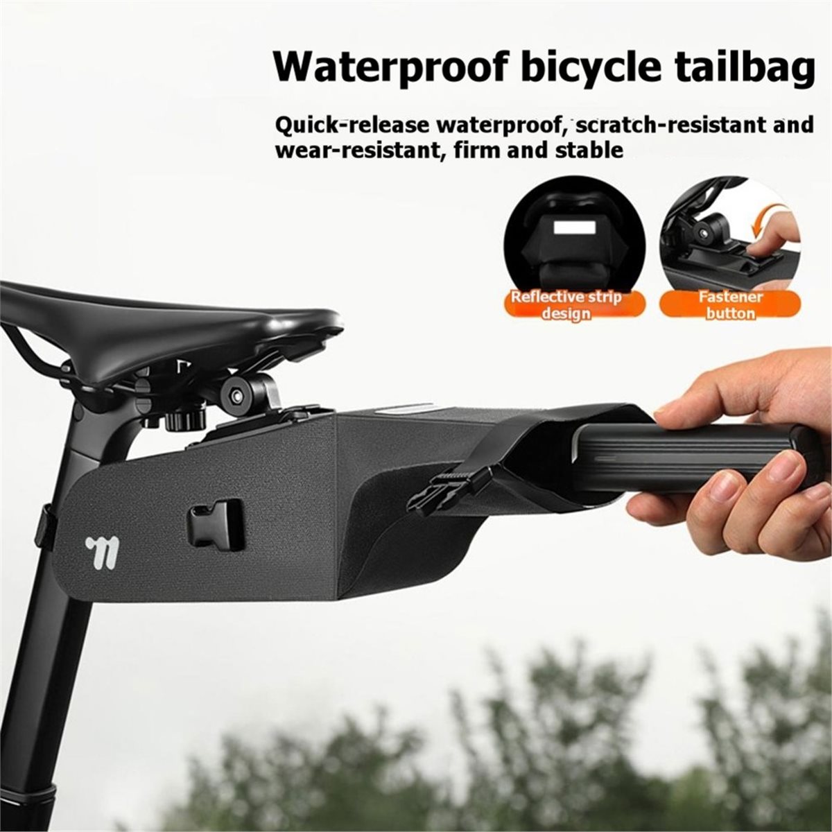 Bolsa de Selim de Bicicleta Im - Cycling Gear Manufacturer avaliação e preço