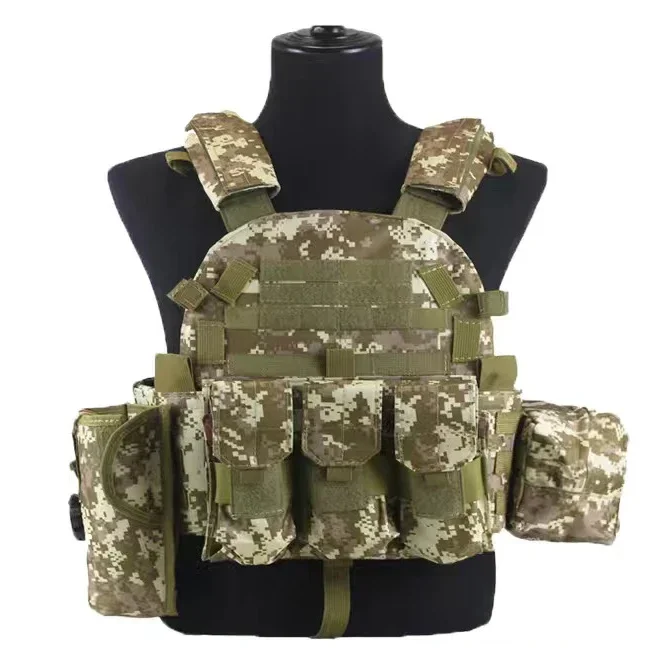 Colete Tático Camuflado 6094 M - Cycling Gear Vest avaliação e preço