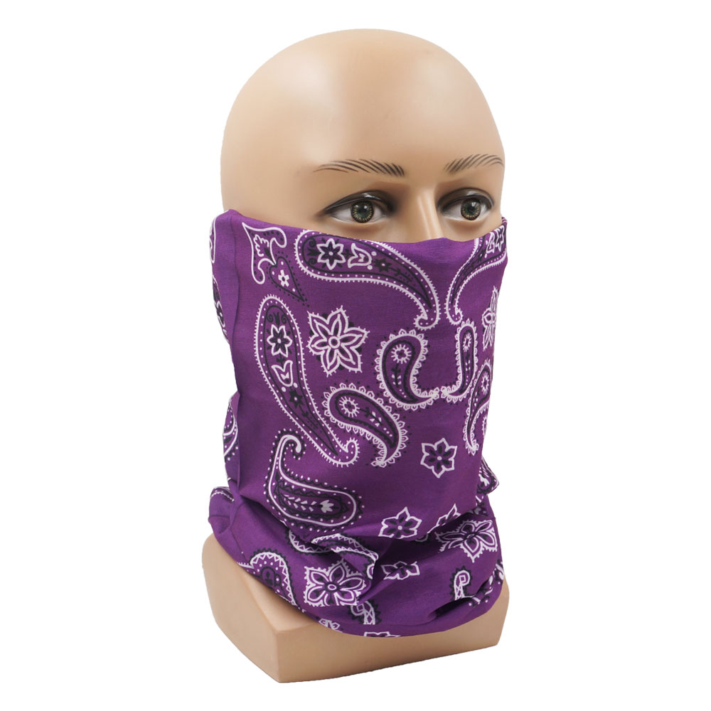 Balaclava roxa feminina, faixa - Cycling Gear Women avaliação e preço