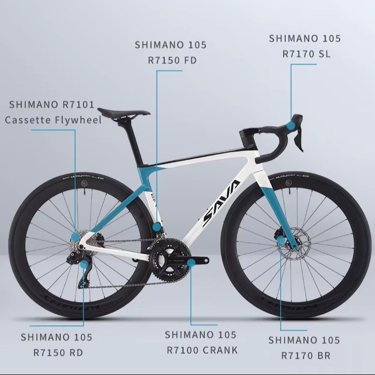Bicicleta de Estrada SAVA HAWK - Carbon Bike Frame avaliação e preço